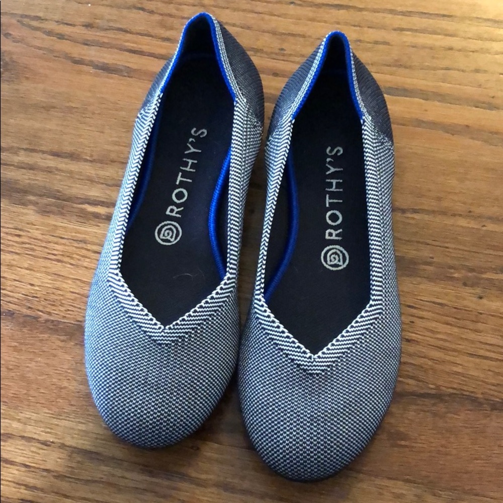 Rothy’s charcoal flat